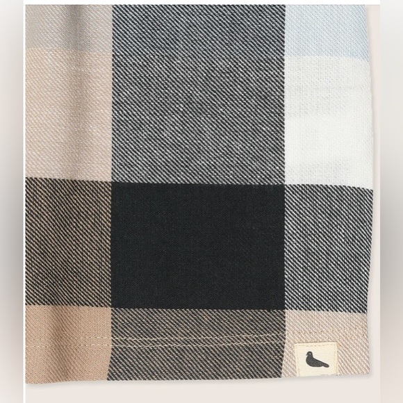 NWT Size 2-3 Years Turtledove Organic Large Check Woven Midi Length Skirt Dress - Picture 2 of 10